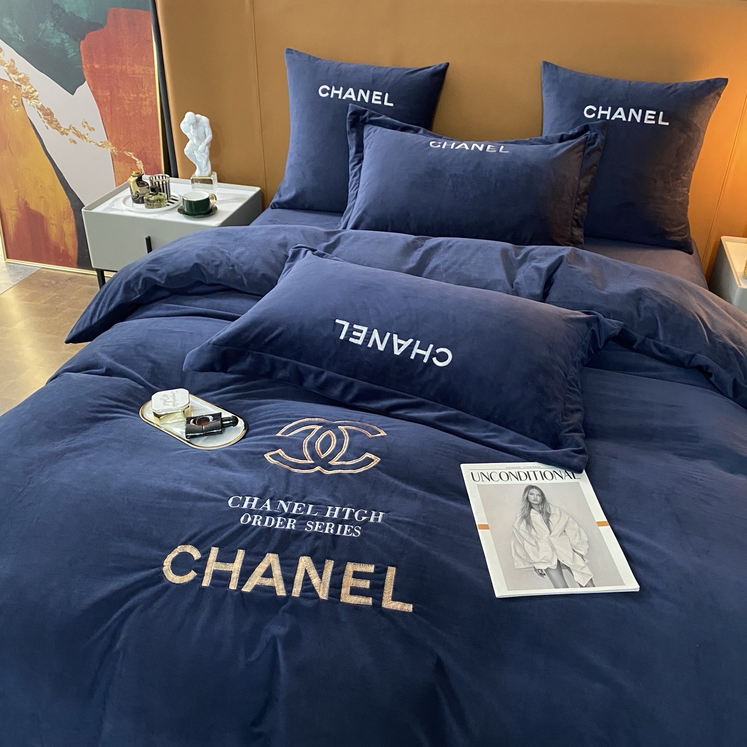 「#2276」Bedding-Chanel four-piece set