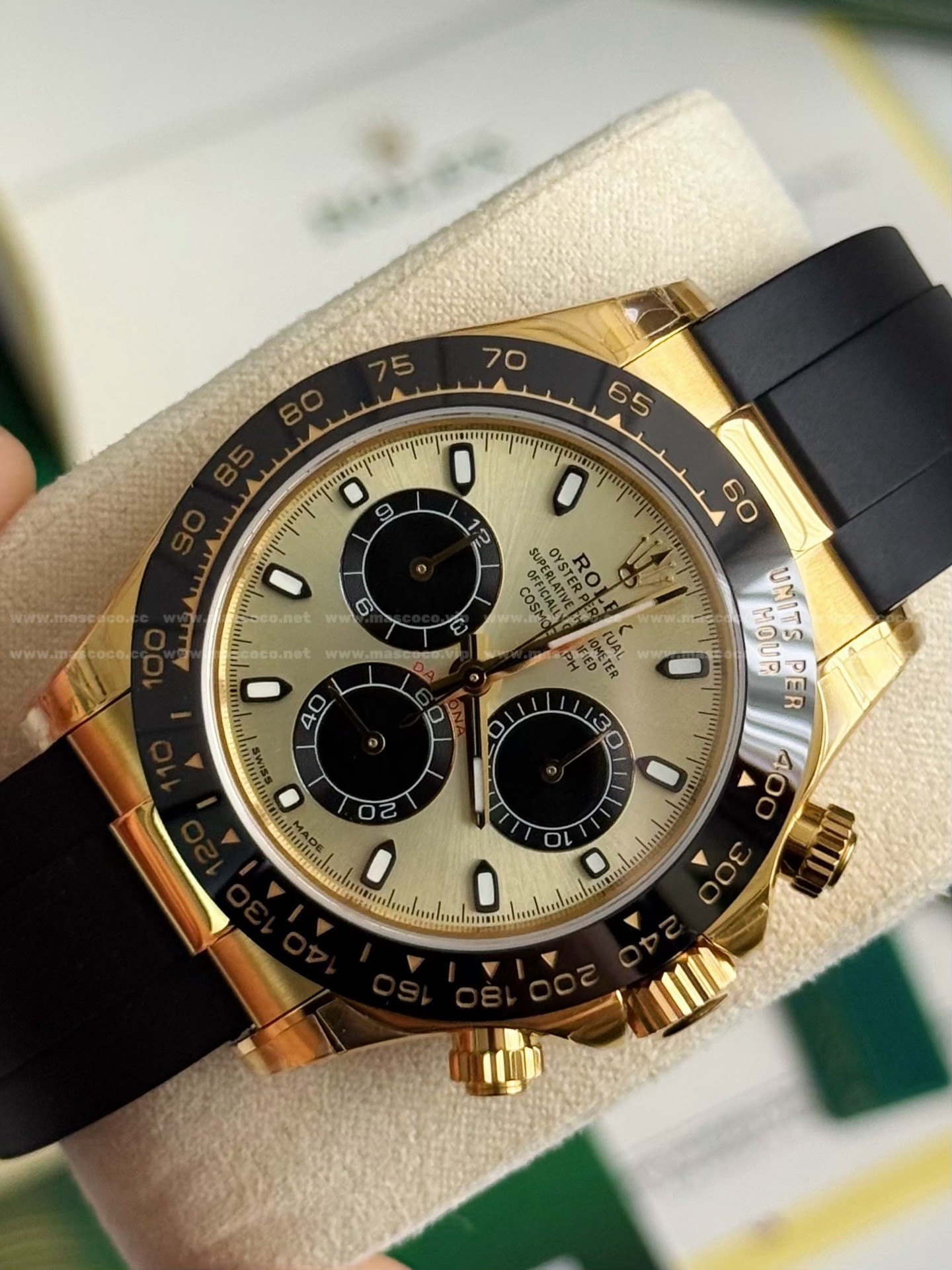 「#984」Rolex Daytona Exclusive Cal.4130 Men's Watch