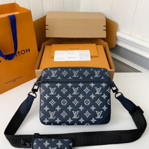 「#1868」Louis Vuitton The new TRIO Postman Pack M24753 Size： 25*18.5*7cm
