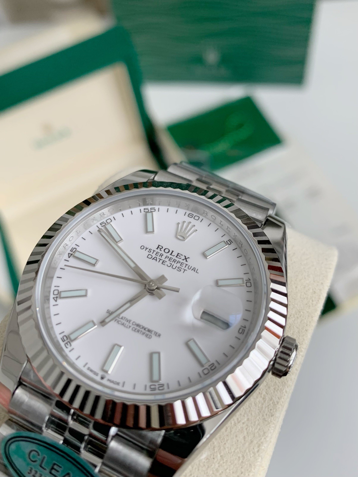「#1285」Rolex RE Log Men's Watch 41mm
