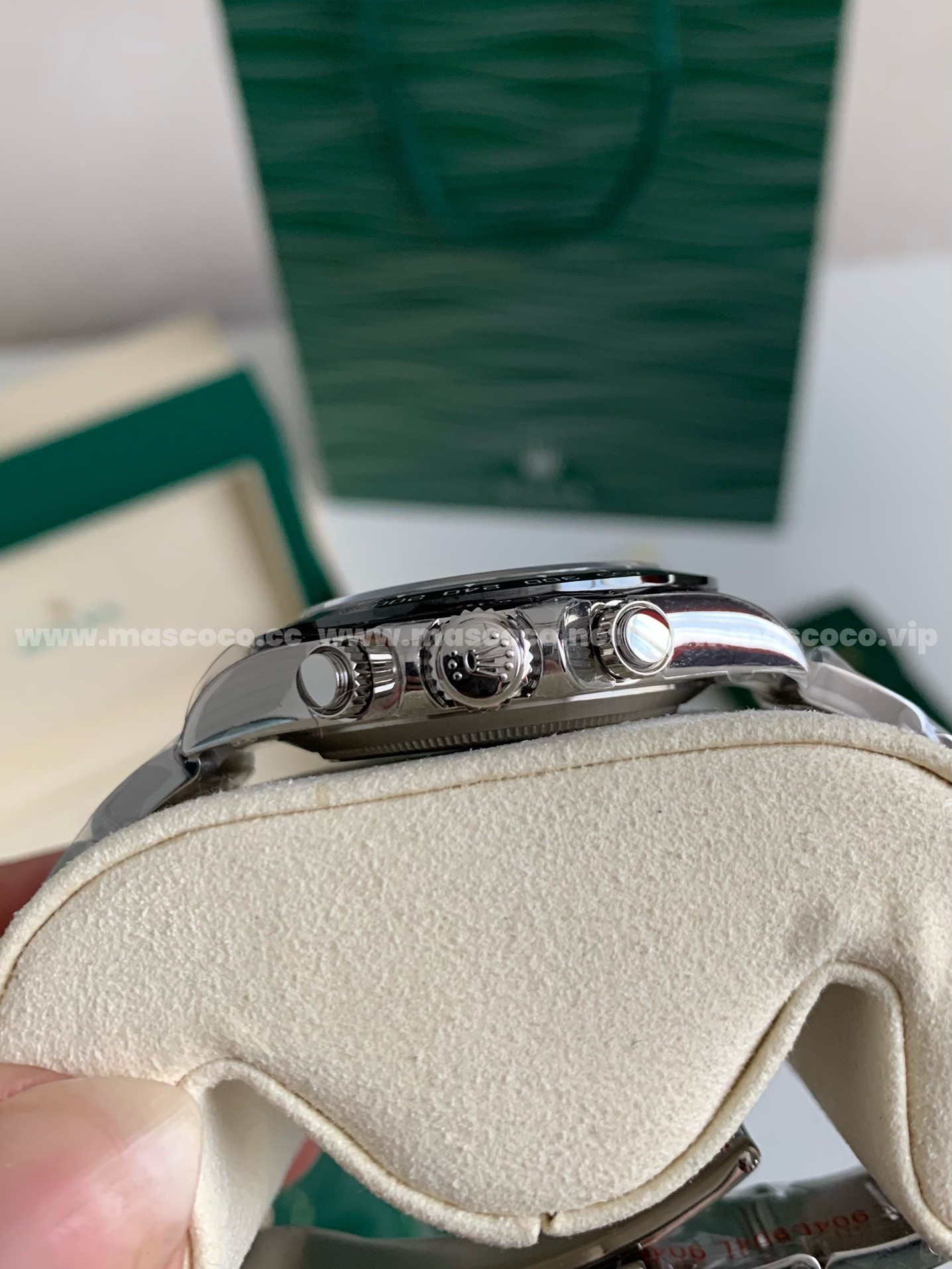「#974」Rolex Daytona Exclusive Cal.4130 Men's Watch