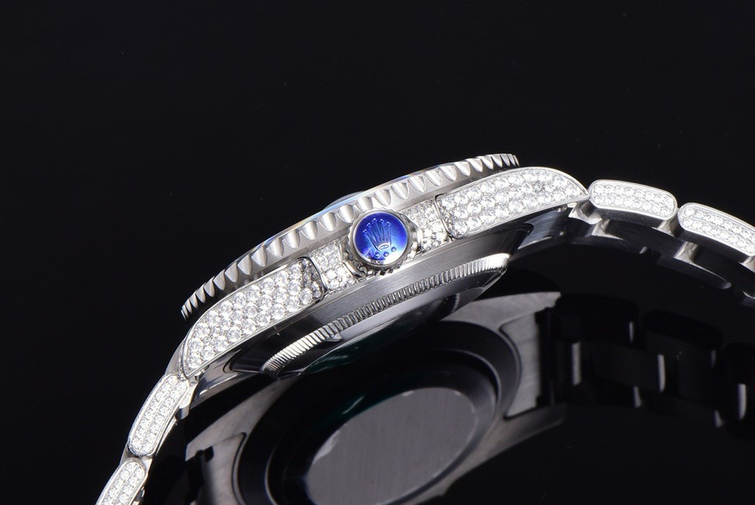 「#2139」Rolex 904 Steel Submariner Luxury Full Diamond Special Edition