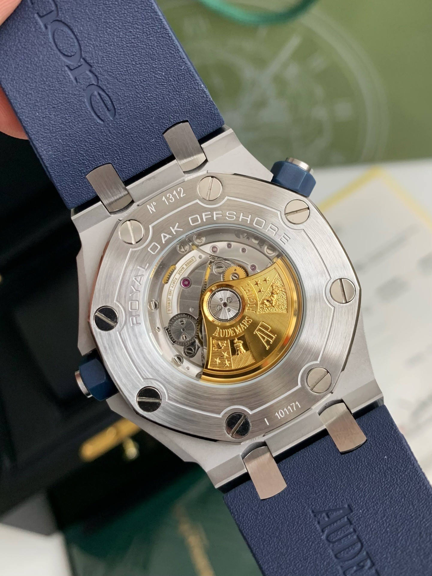 「#1487」Audemars Piguet Royal Oak Offshore series mechanical men’s Watch V 8 version, Color series
