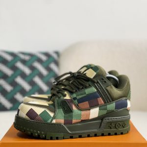 「#1670」LOUIS VUITTON TRAINER MAXI SNEAKERS