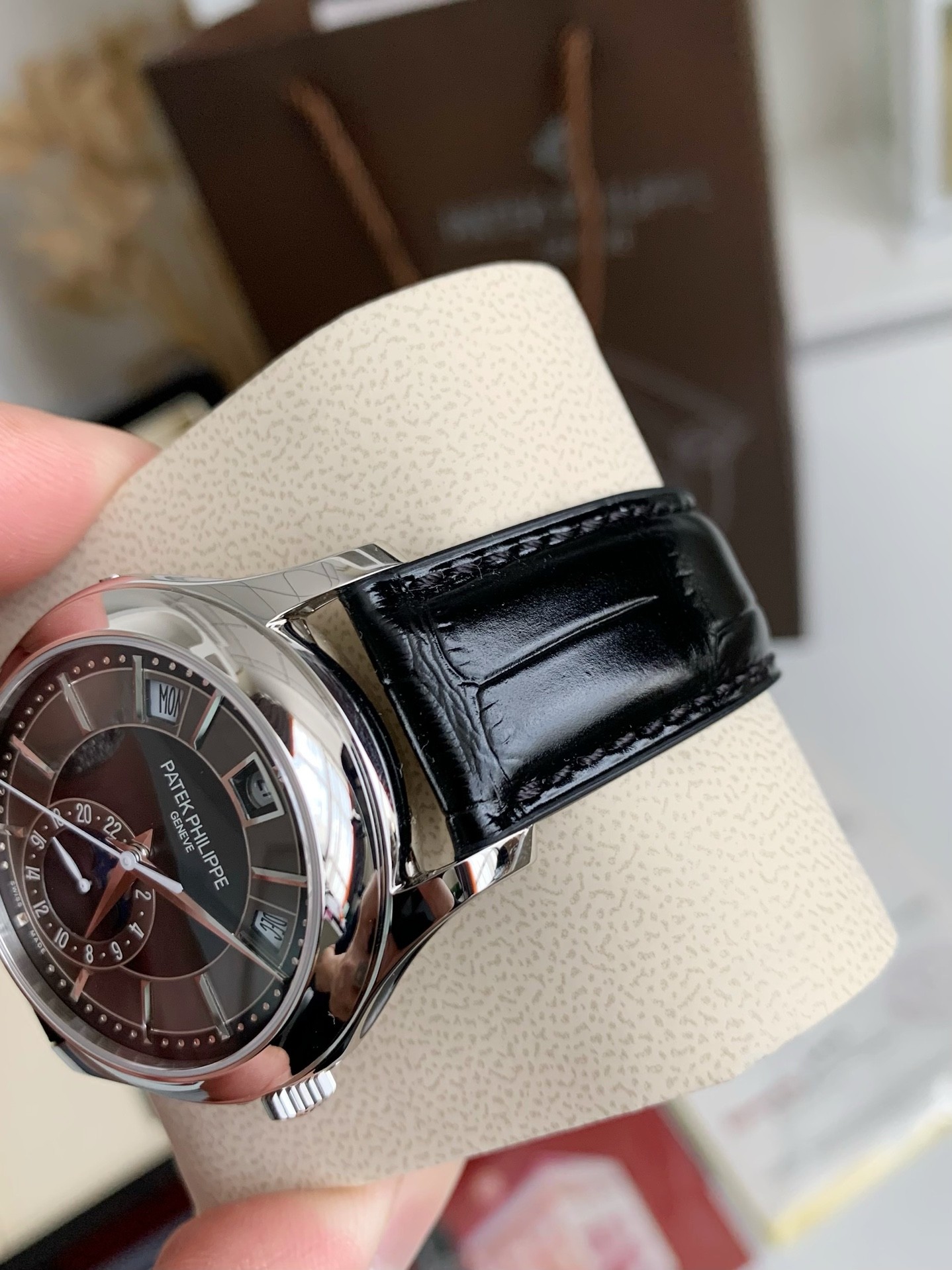 「#1391」PATEK PHILIPPE 5205G-013 series watch