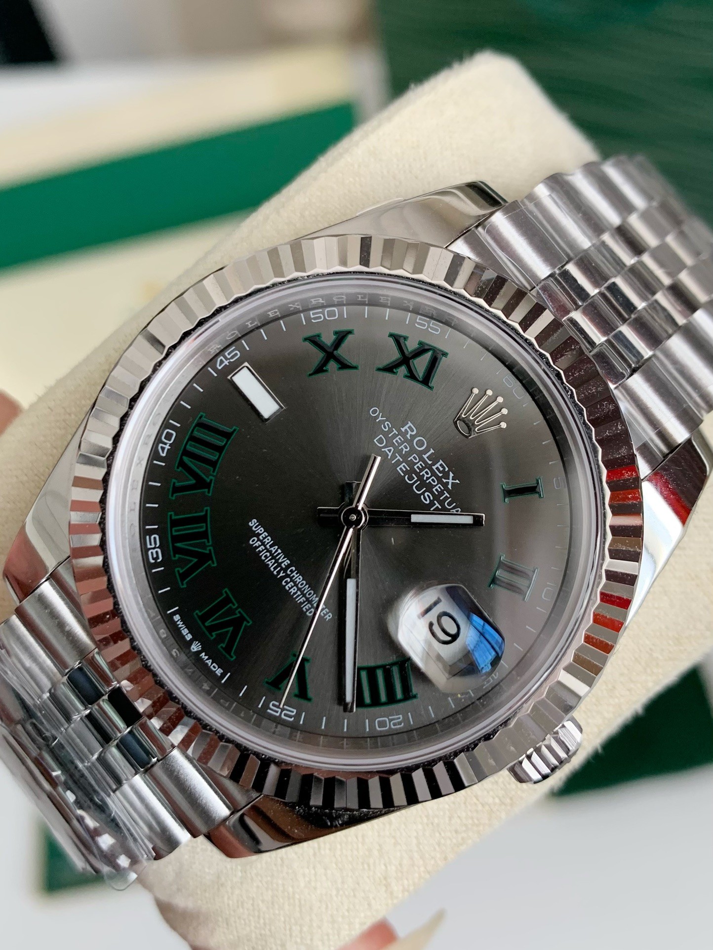 「#1282」Rolex RE Log Men's Watch 41mm