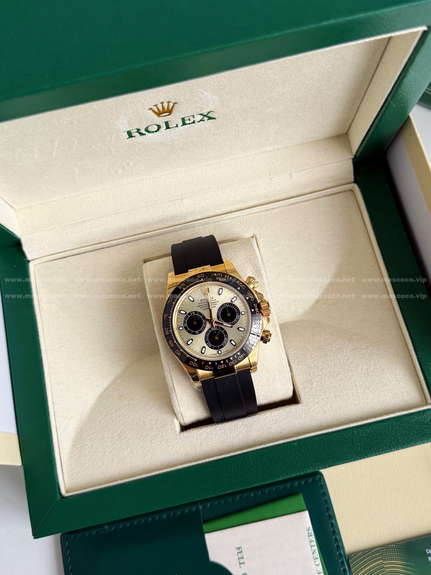 「#984」Rolex Daytona Exclusive Cal.4130 Men's Watch