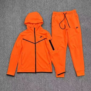 「#4656」Nike Sportswear NSW Tech Fleece Zip-Up Hoodie Set