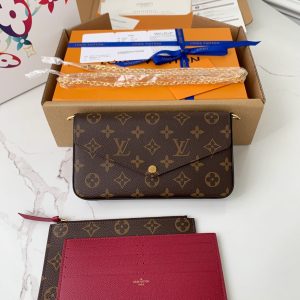 「#579」LOUIS VUITTON POCHETTE FELICIE M61276 21cm