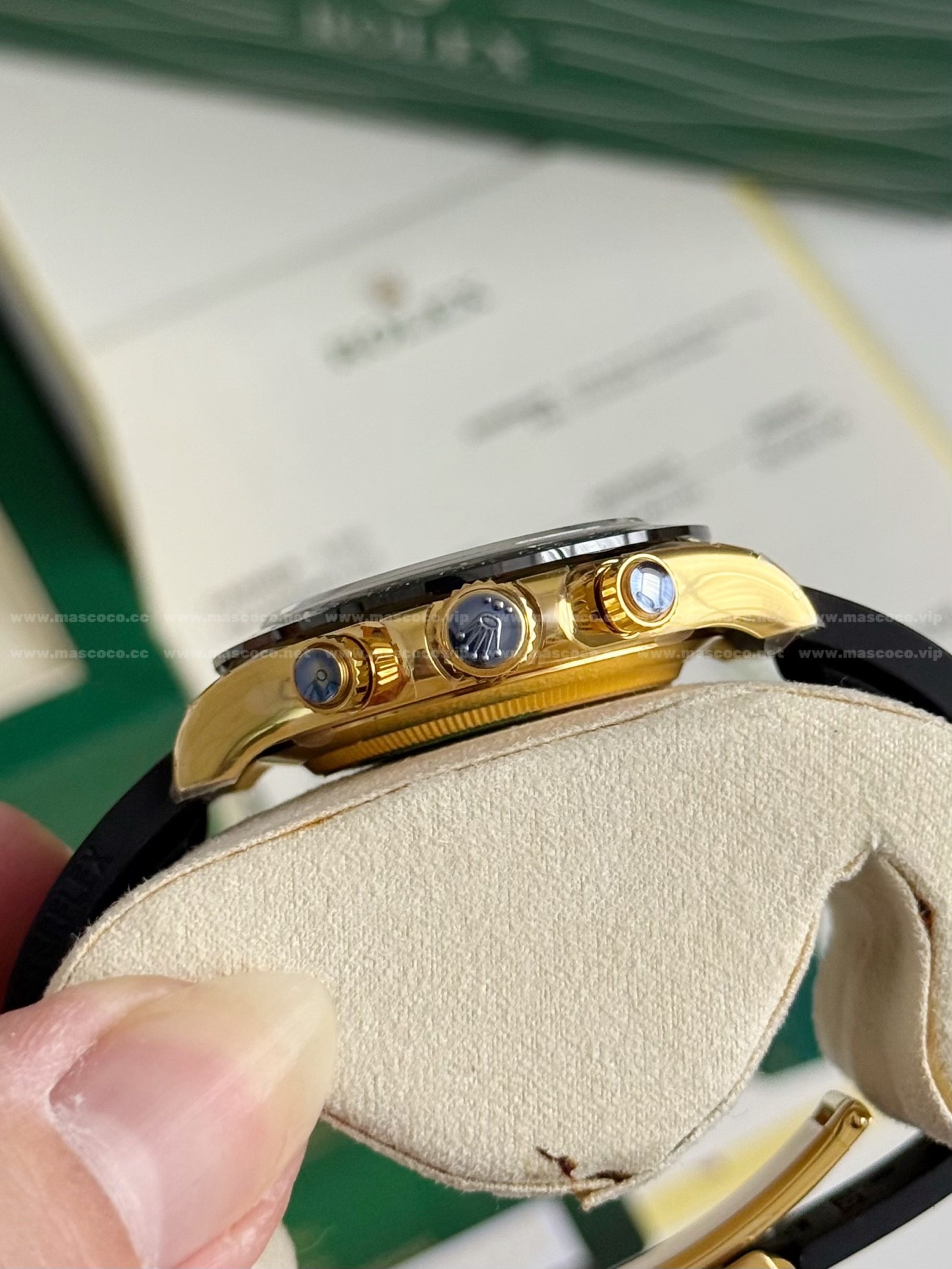「#984」Rolex Daytona Exclusive Cal.4130 Men's Watch