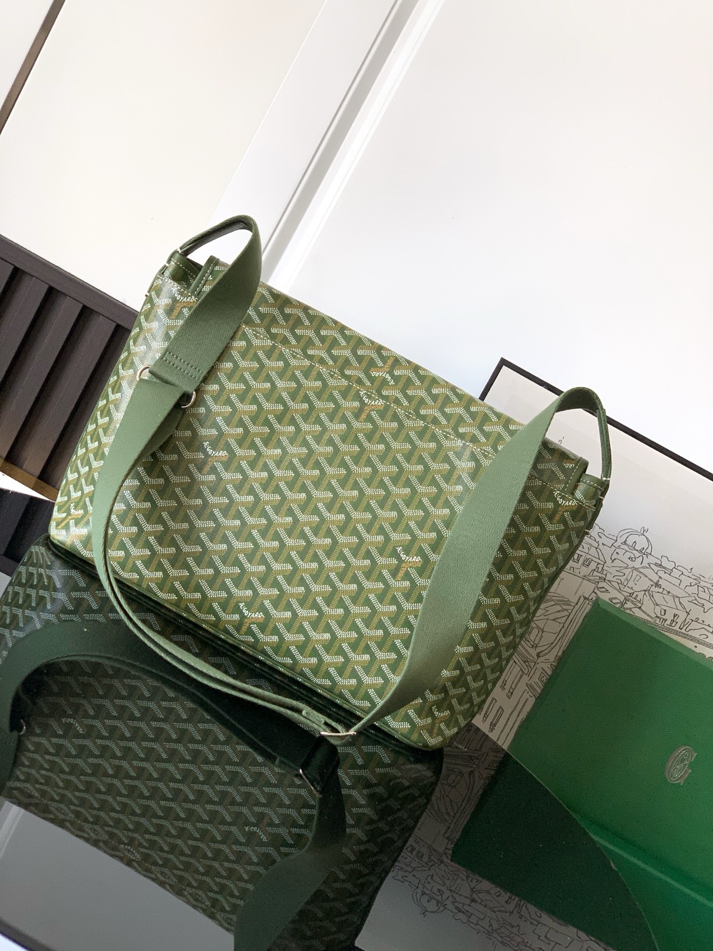 「#4994」Goyard Postman's Bag Size:39*13*26cm