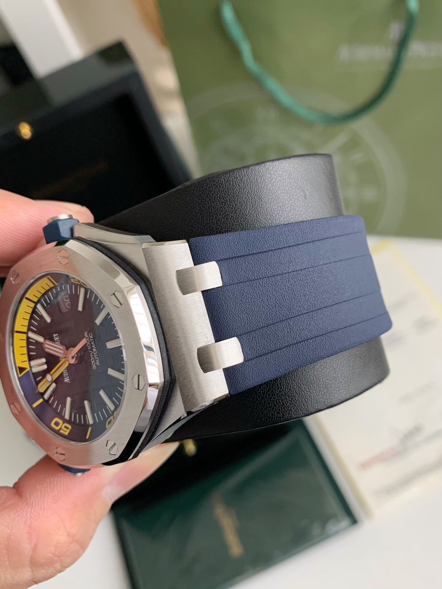 「#1487」Audemars Piguet Royal Oak Offshore series mechanical men’s Watch V 8 version, Color series