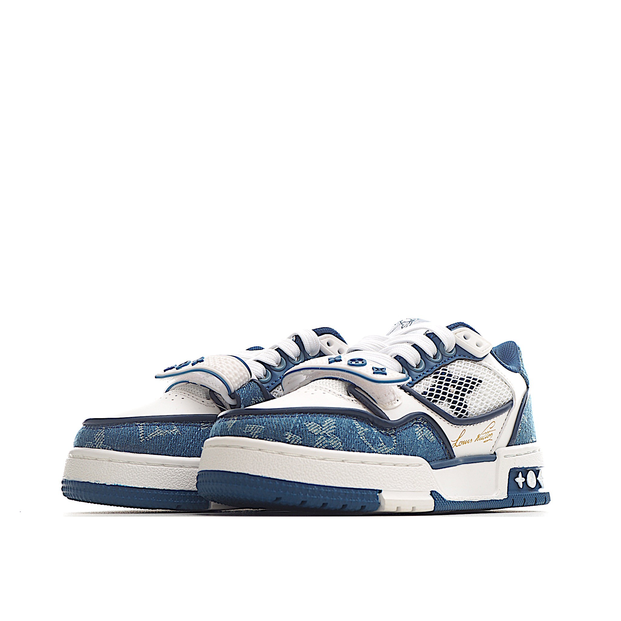 「#3119」LV children's fashion lace-up velcro plimsolls