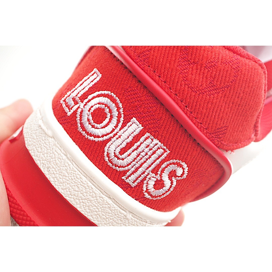 「#3116」LV children's fashion lace-up velcro plimsolls