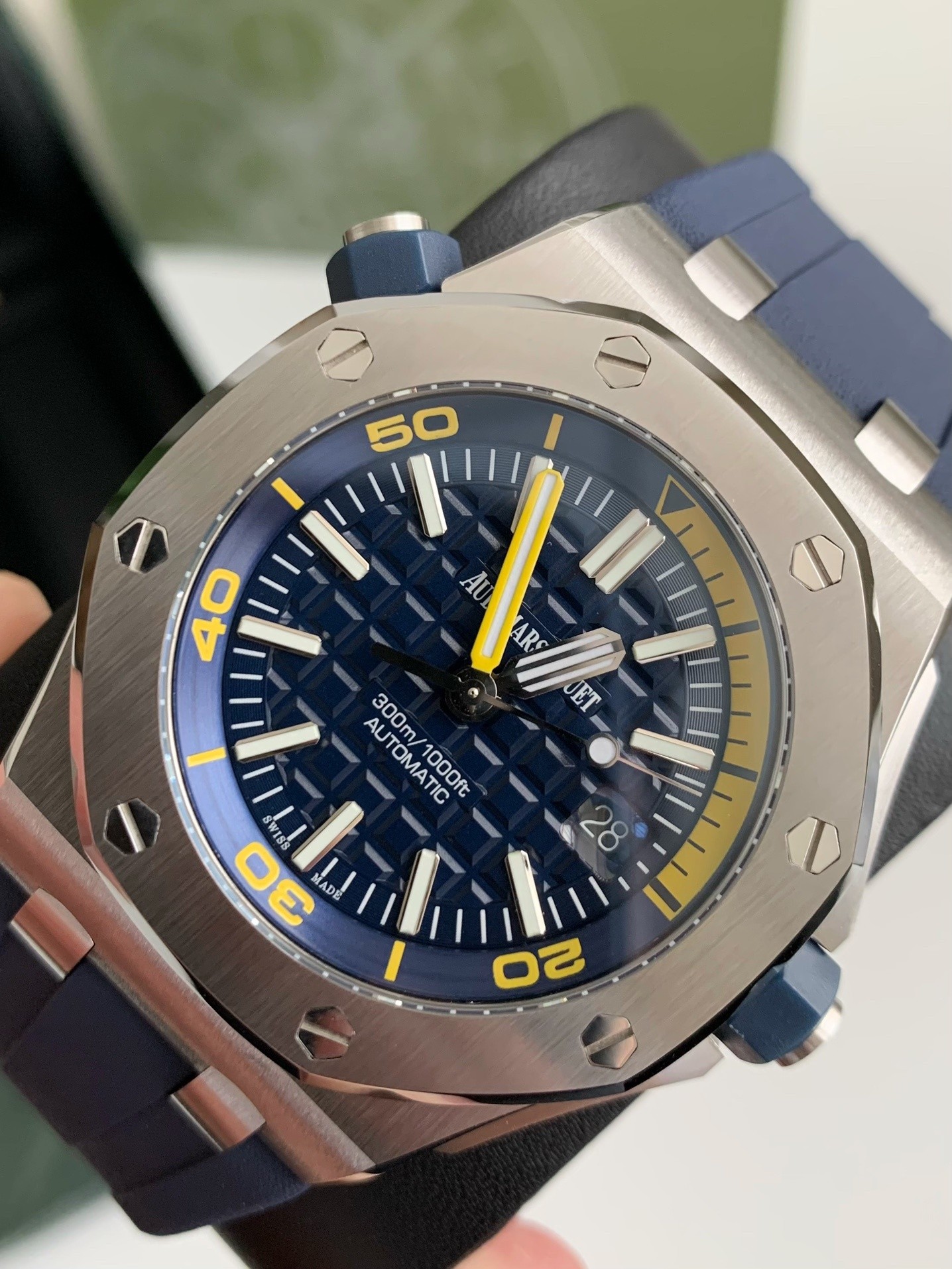 「#1487」Audemars Piguet Royal Oak Offshore series mechanical men’s Watch V 8 version, Color series