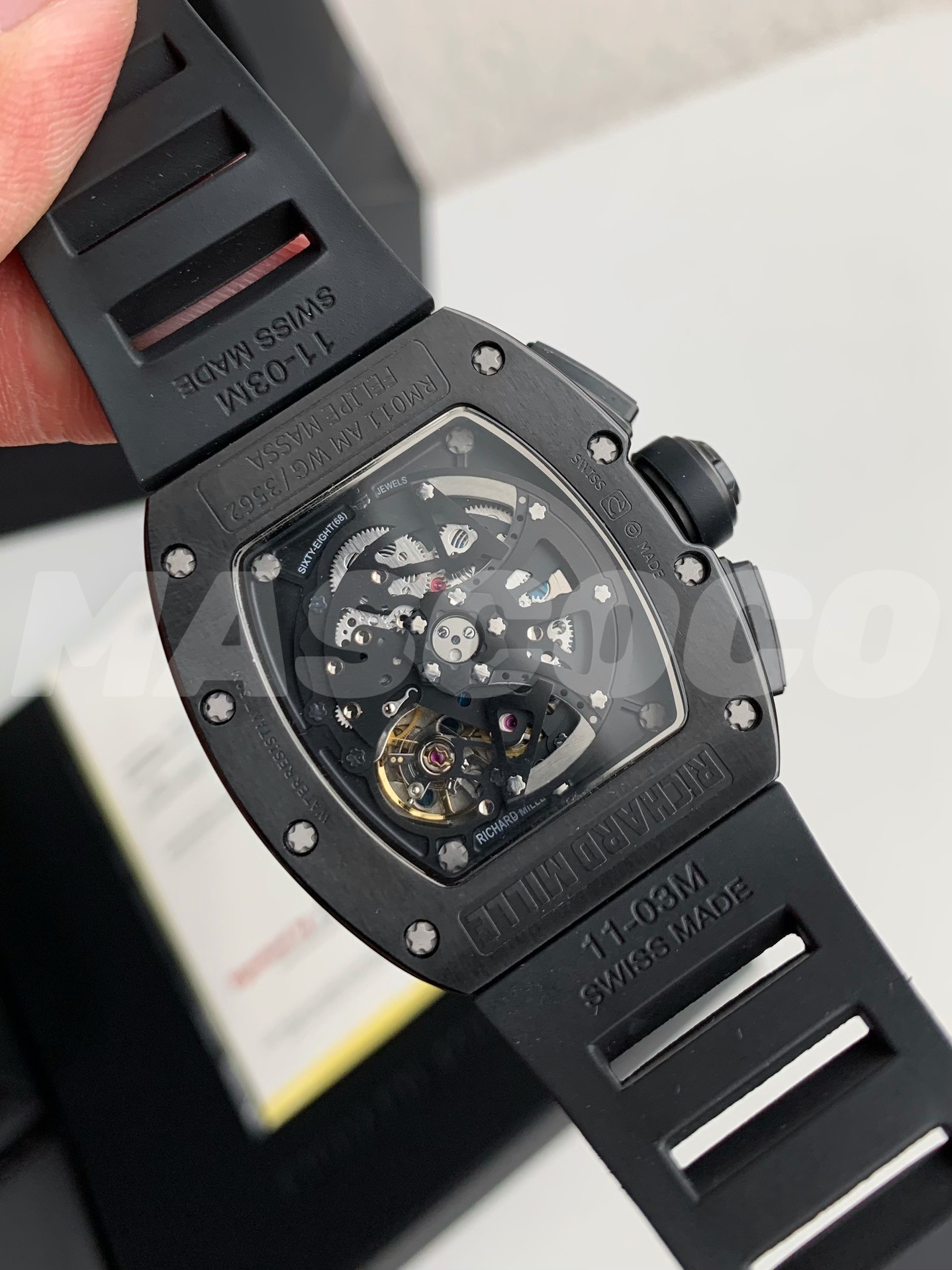 「#2228」RICHARD MILLE RM011-FM series men’s wristwatch
