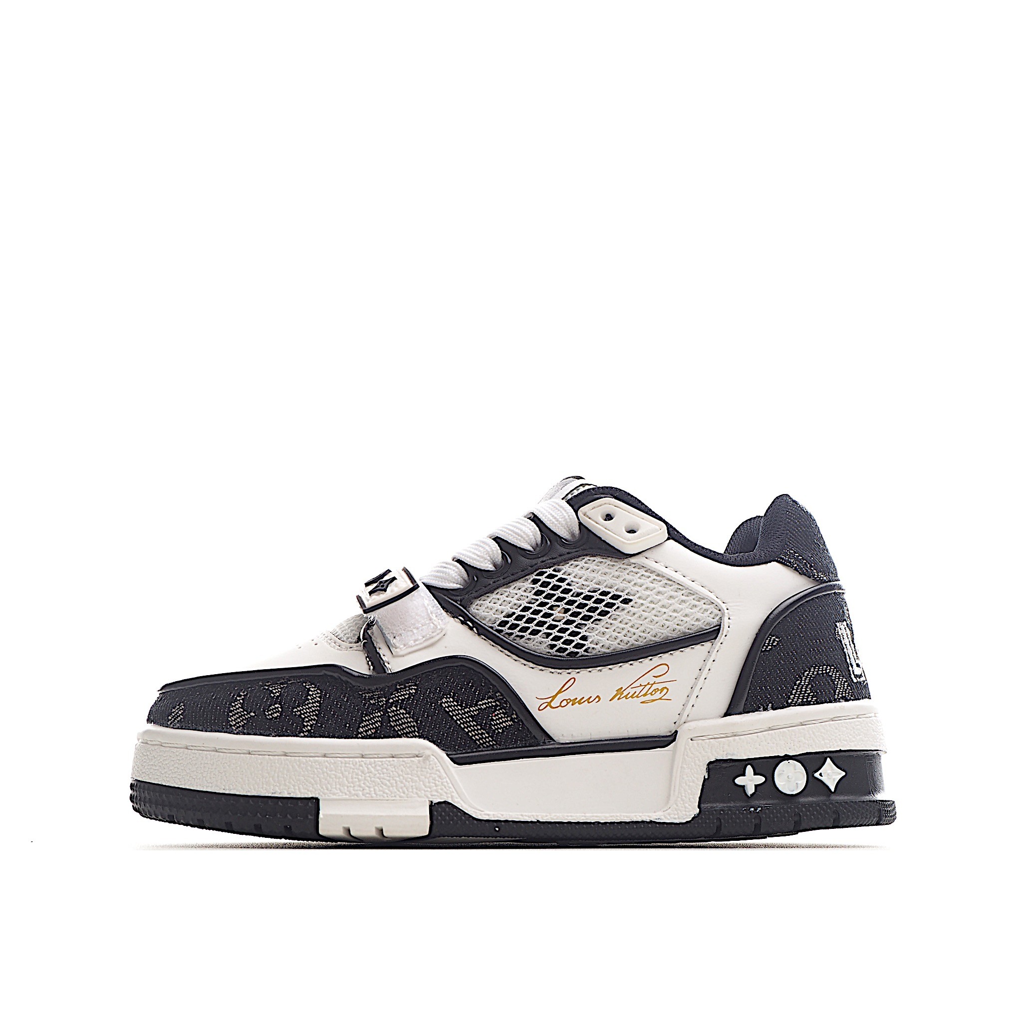 「#3118」LV children's fashion lace-up velcro plimsolls