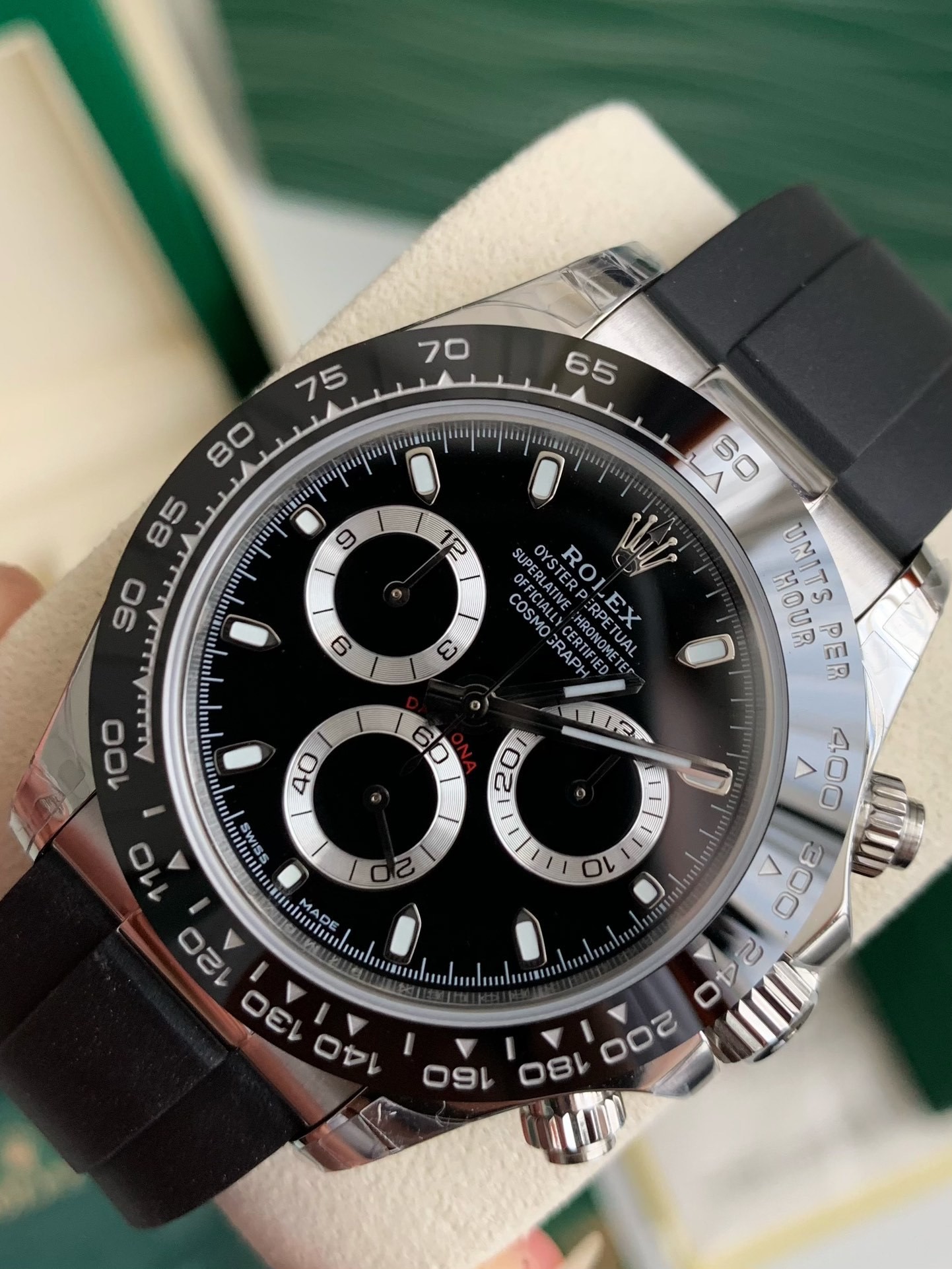 「#969」ROLEX DAYTONA 904L Series Men's Watch