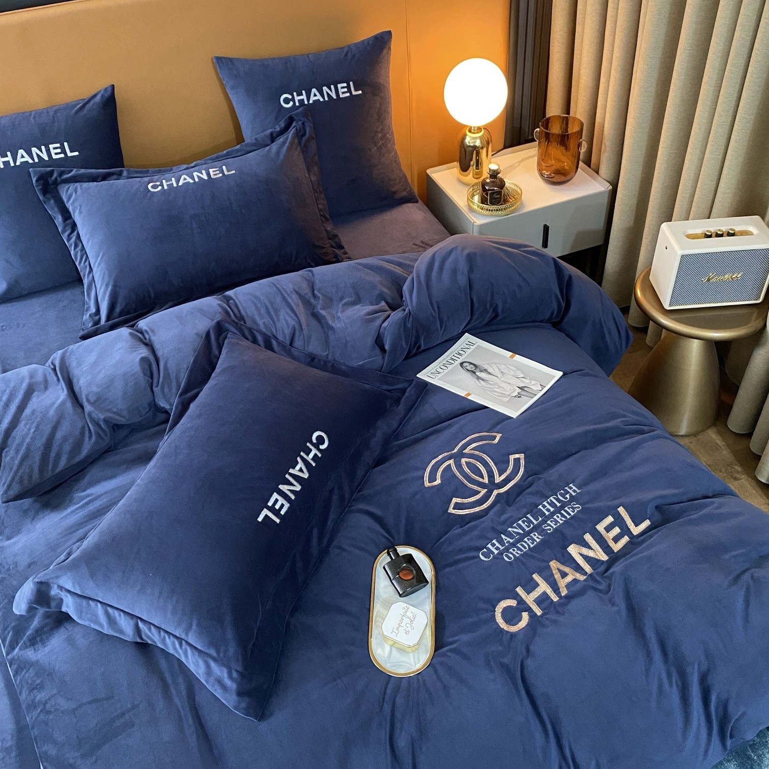 「#2276」Bedding-Chanel four-piece set