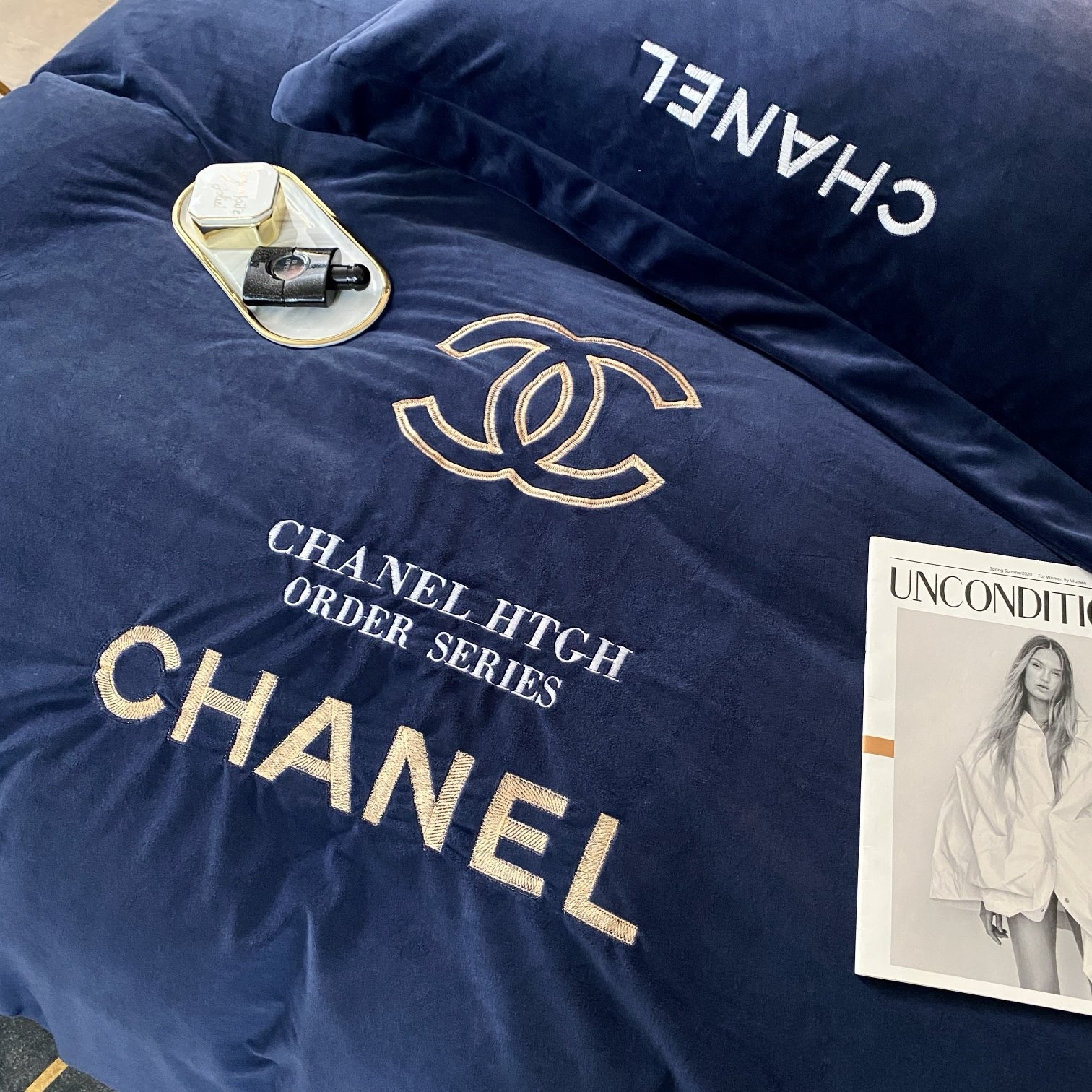 「#2276」Bedding-Chanel four-piece set