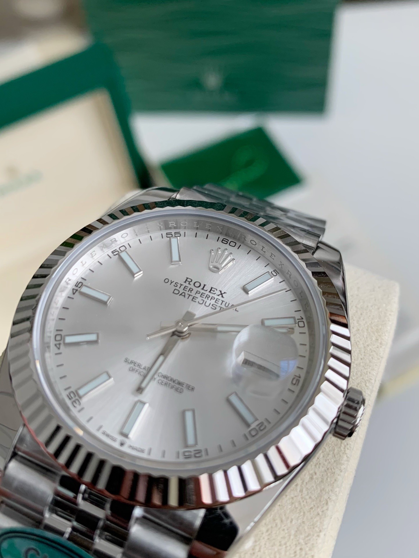 「#1284」Rolex RE Log Men's Watch 41mm