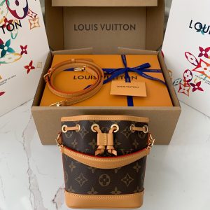 「#689」 Lovis Vuitton NANO NOE M81266 size:13*16*10cm