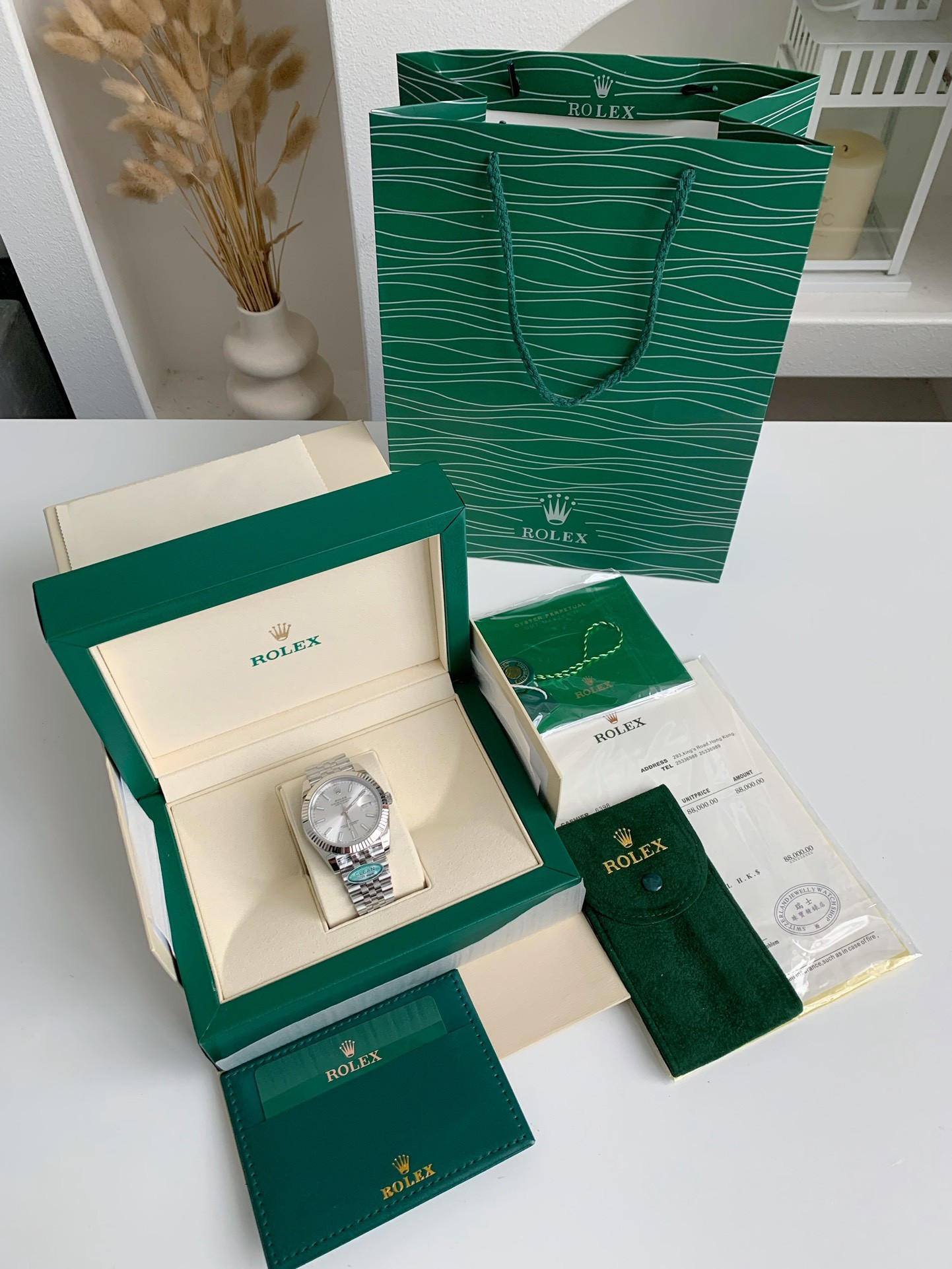 「#1284」Rolex RE Log Men's Watch 41mm