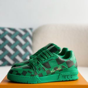 「#1663」LOUIS VUITTON TRAINER MAXI SNEAKERS