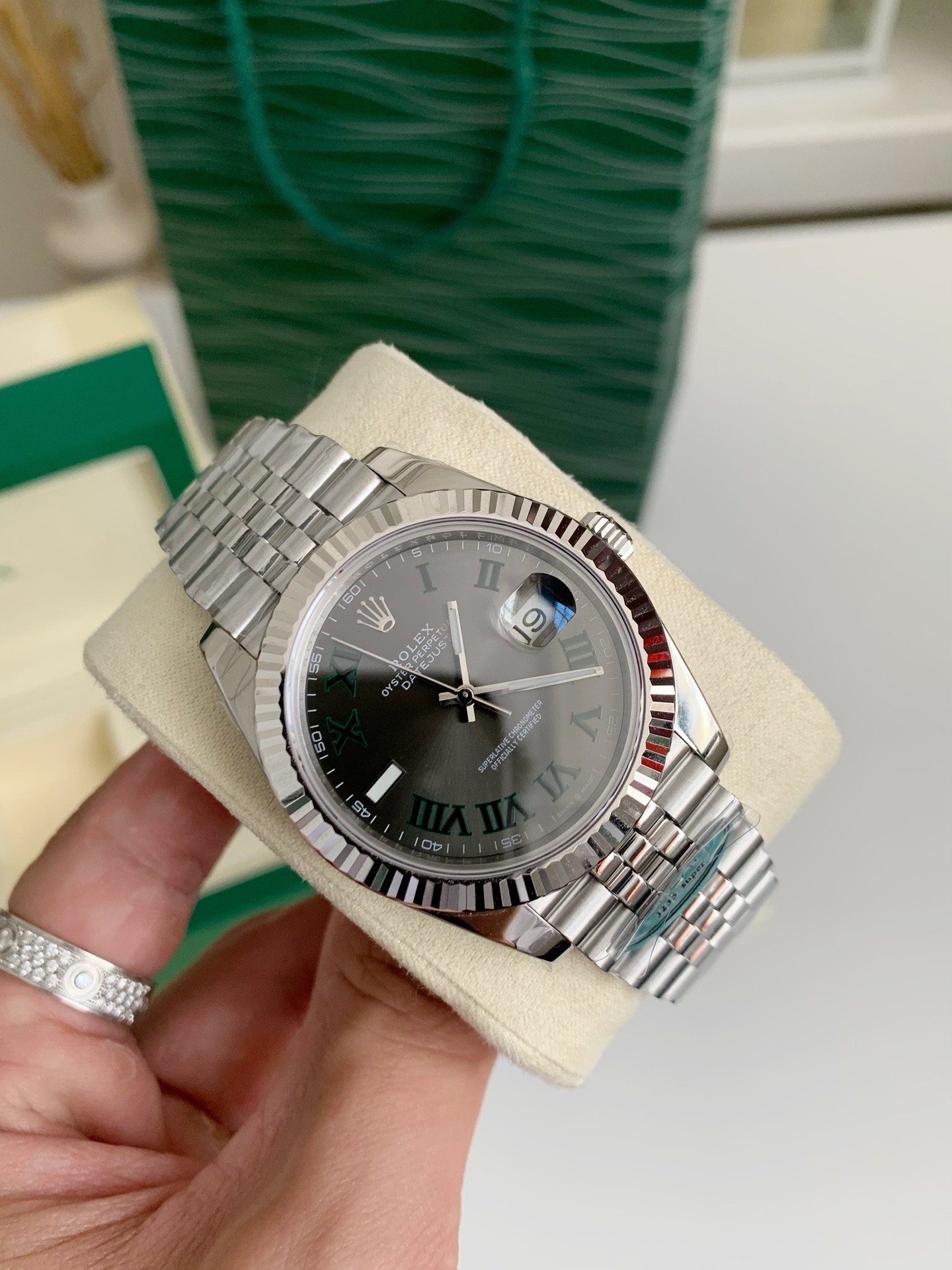 「#1282」Rolex RE Log Men's Watch 41mm