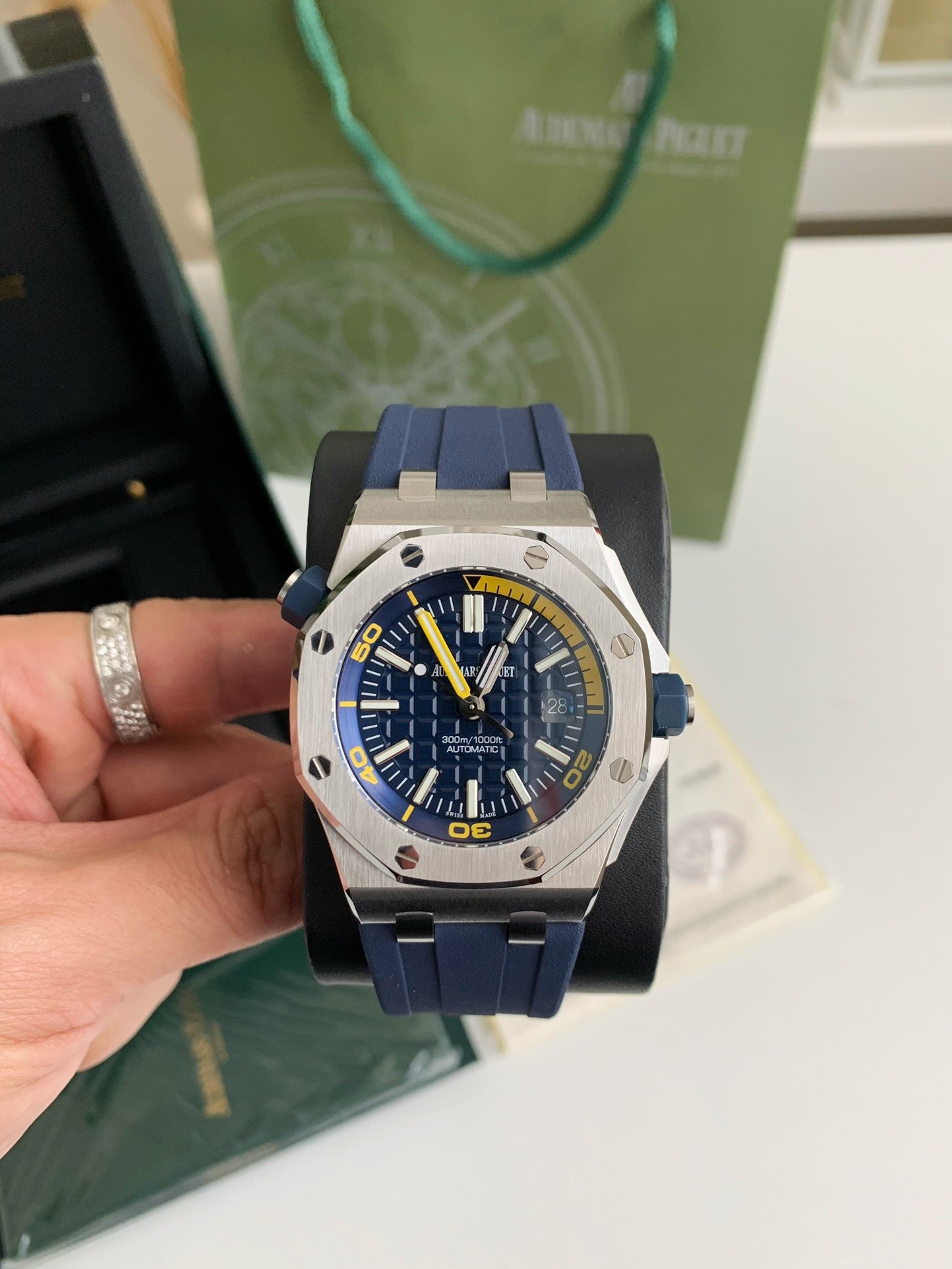 「#1487」Audemars Piguet Royal Oak Offshore series mechanical men’s Watch V 8 version, Color series