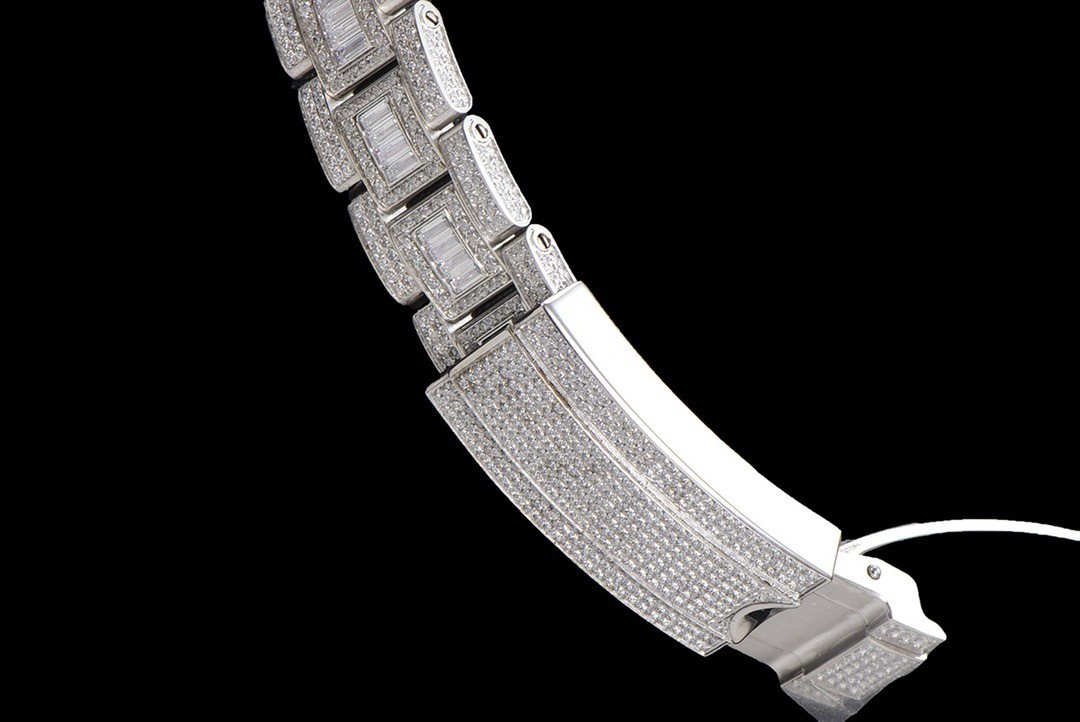「#2138」Rolex 904 Steel Submariner Luxury Full Diamond Special Edition