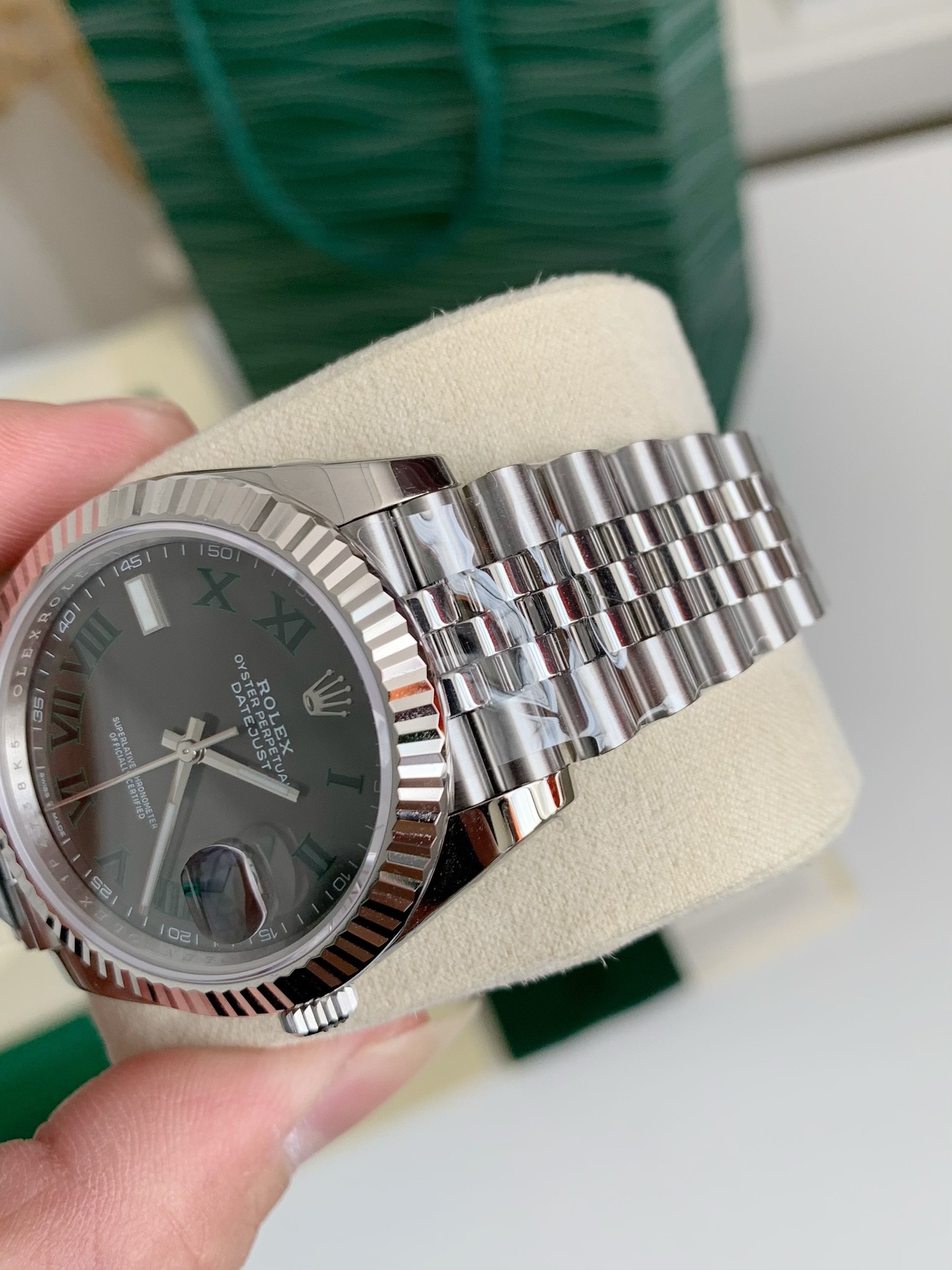 「#1282」Rolex RE Log Men's Watch 41mm