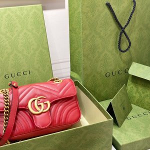 「#682」GUCCI MARMONT 446744 size:22*13*6cm