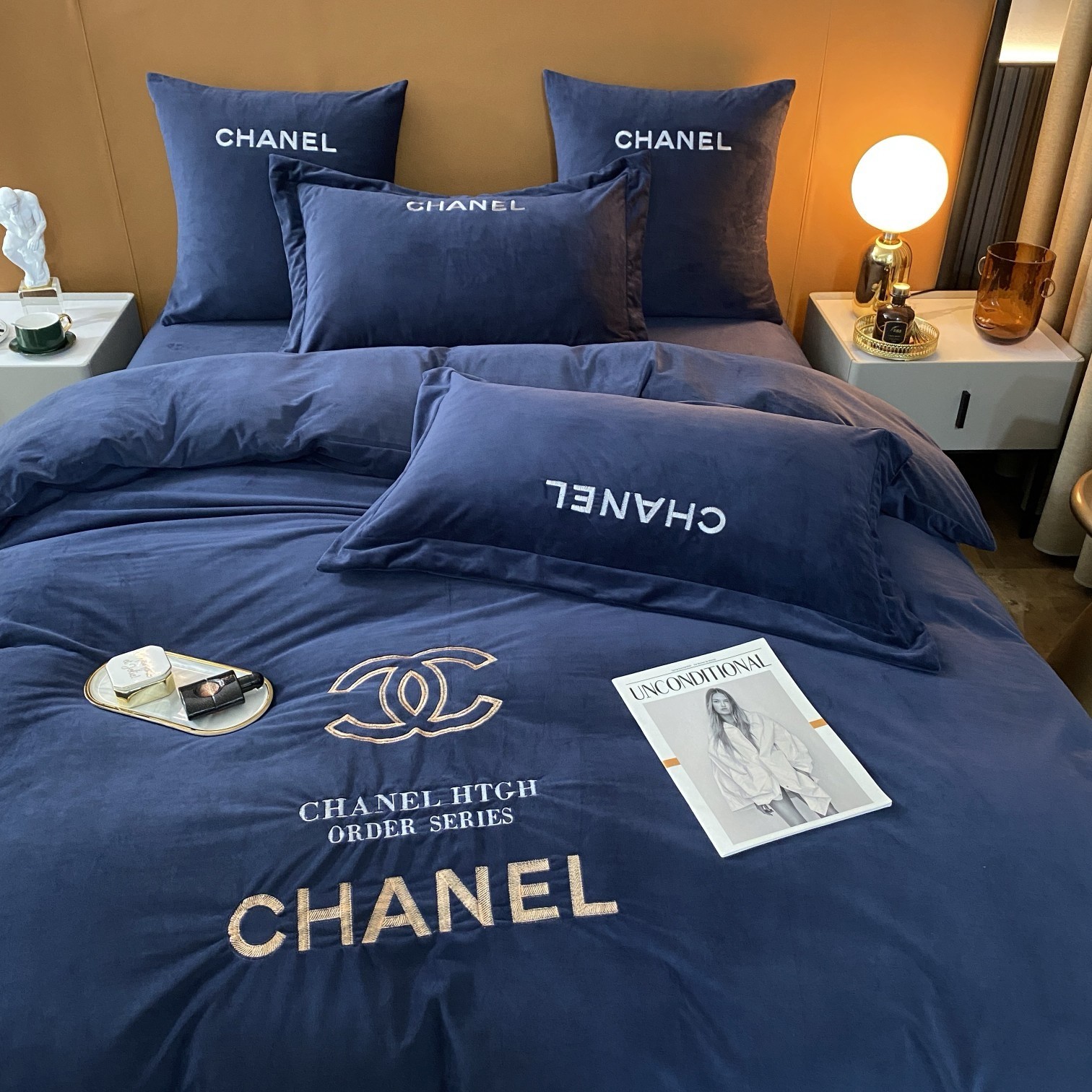 「#2276」Bedding-Chanel four-piece set