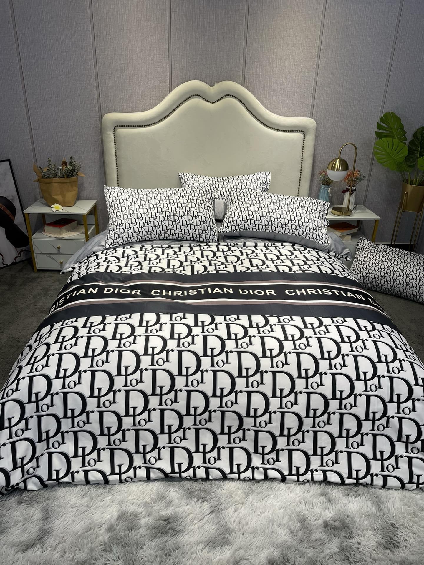 「#2257」Bedding-DIOR four-piece set