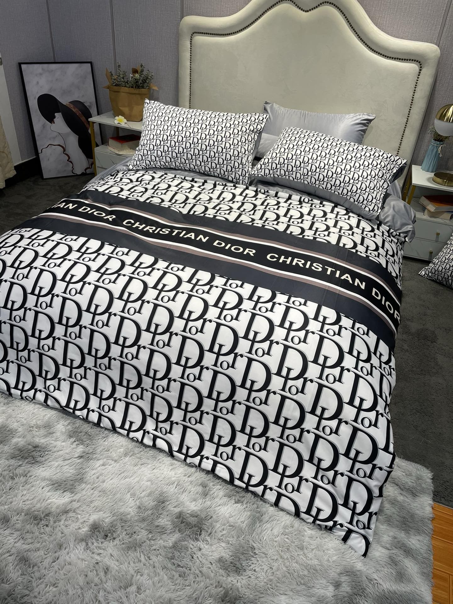 「#2257」Bedding-DIOR four-piece set