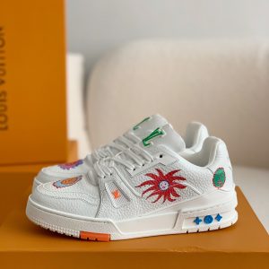 「#129」Yayoi Kusama × LOUIS VUITTON TRAINER Sneakers