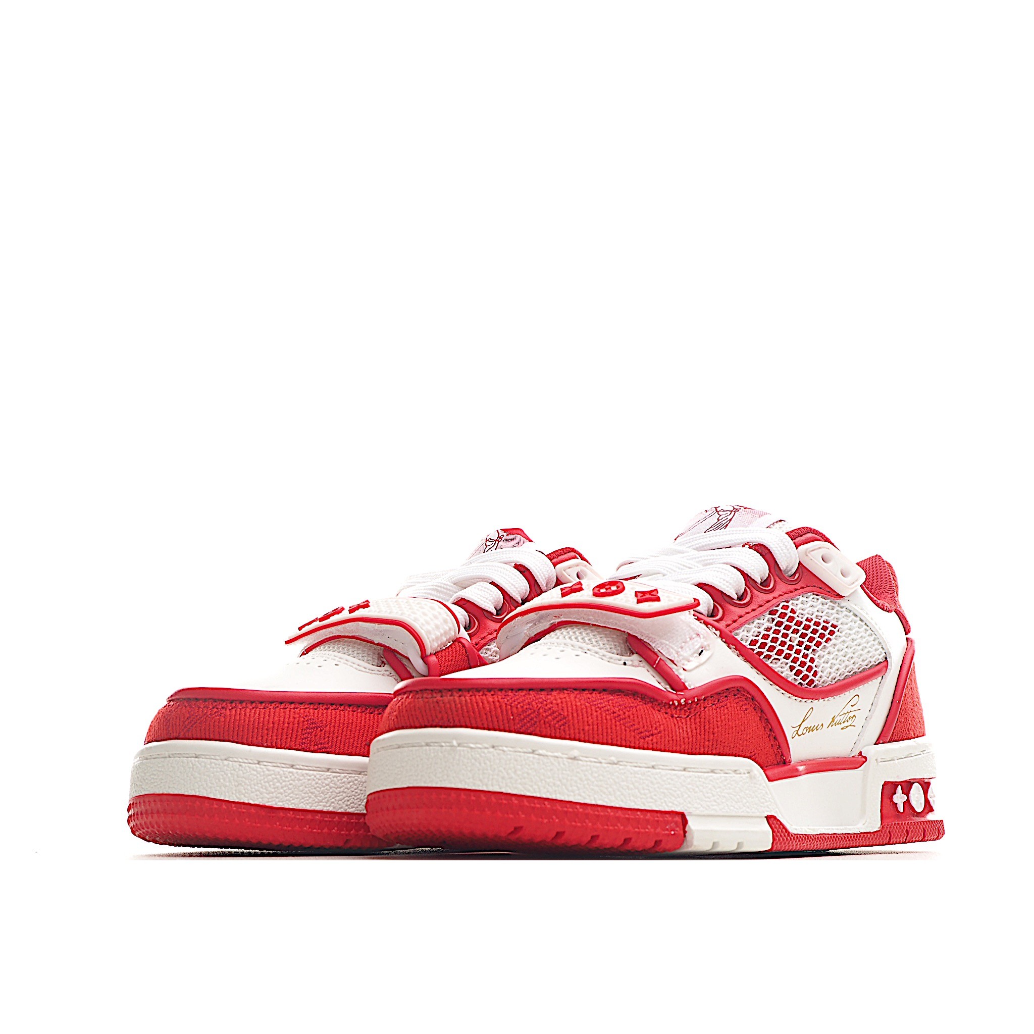 「#3116」LV children's fashion lace-up velcro plimsolls