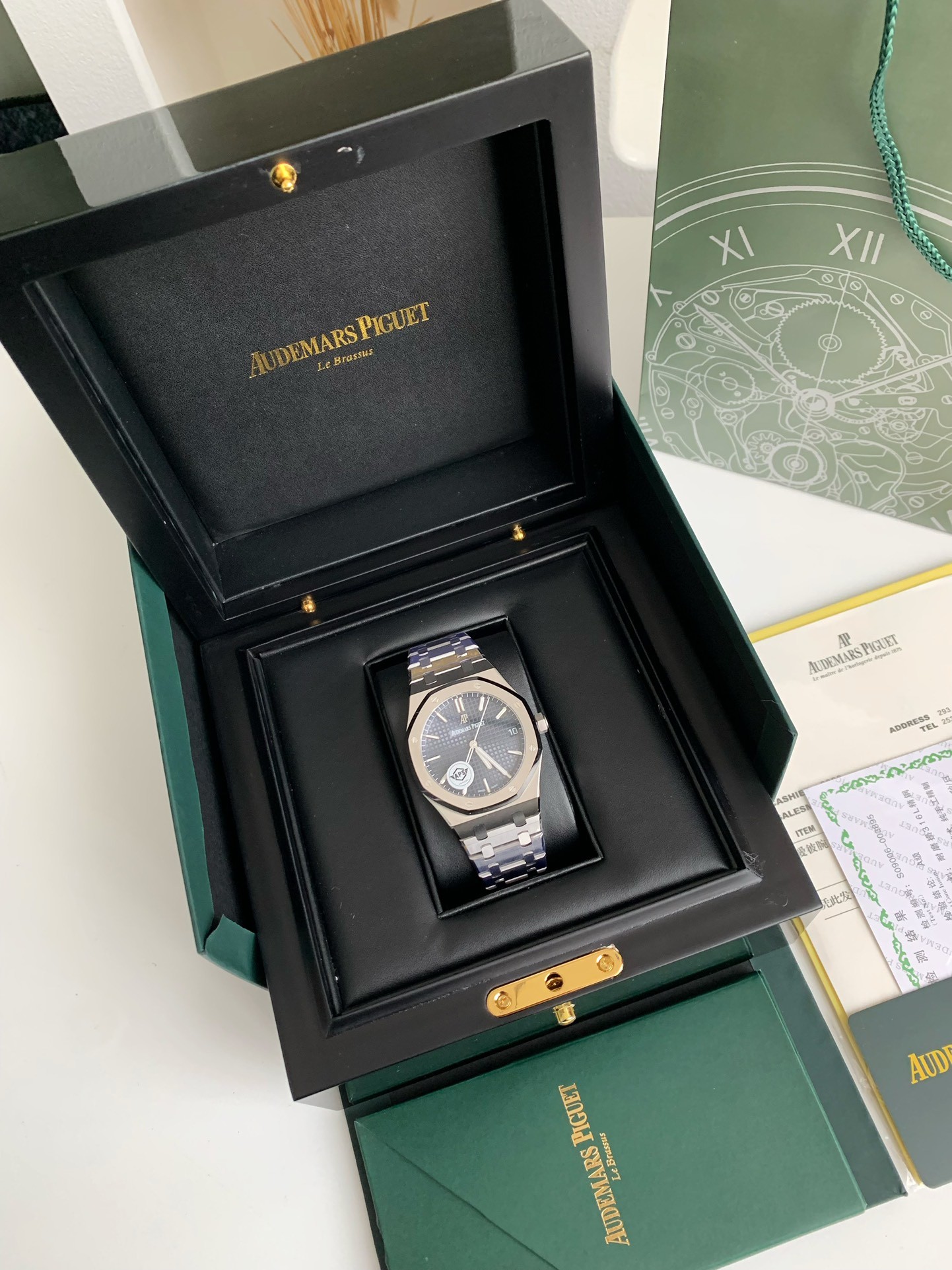 「#1291」Audemars Piguet Royal Oak 15500 Series Men's Watch 41mm