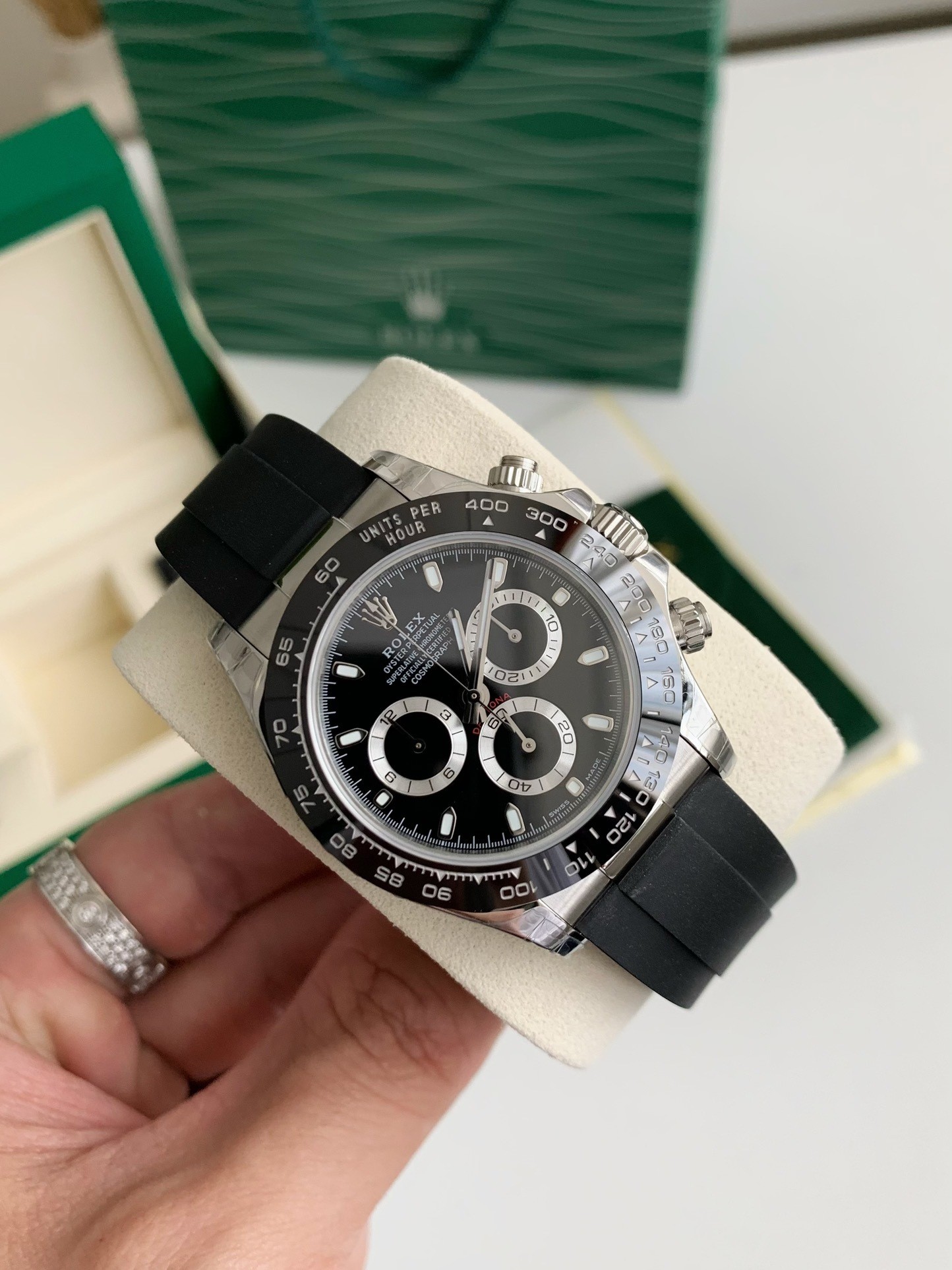 「#969」ROLEX DAYTONA 904L Series Men's Watch
